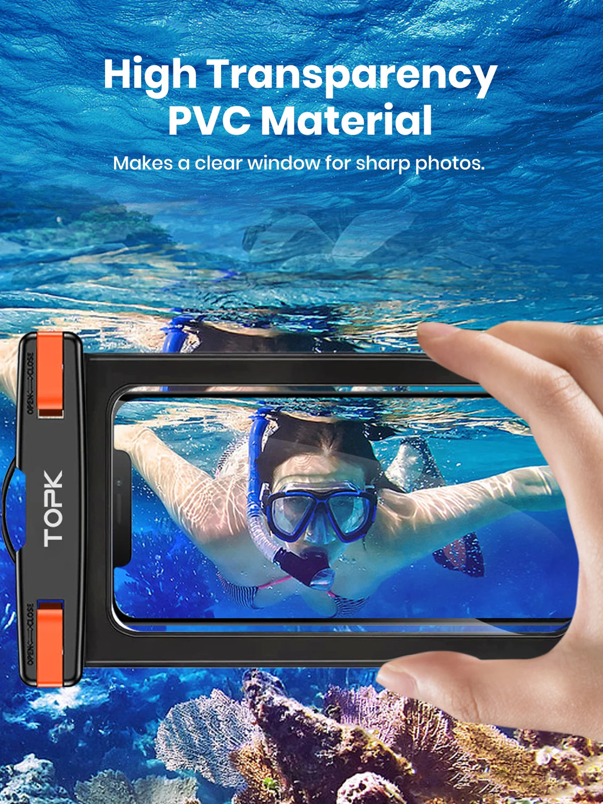 Universal IPX8 Waterproof Phone Case