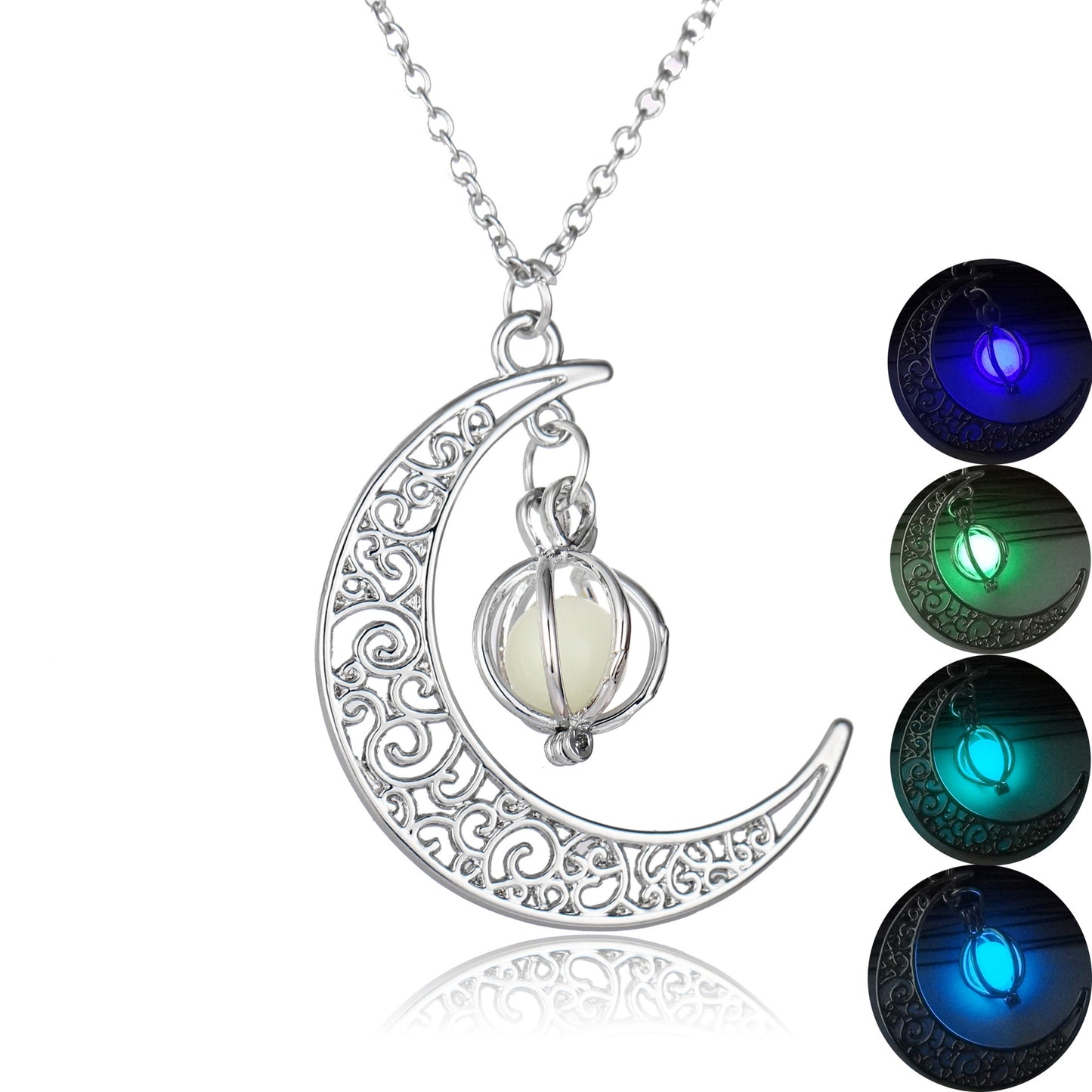 Fashion Moon Natural Necklace Women