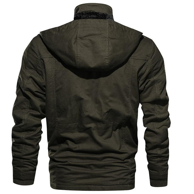 Men Winter Fleece Jacket Warm